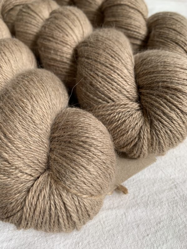 Alpaca - Silke - Cashmere | Valnød #02 - Billede 3