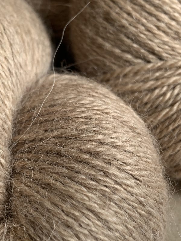 Alpaca - Silke - Cashmere | Valnød #02 - Billede 2