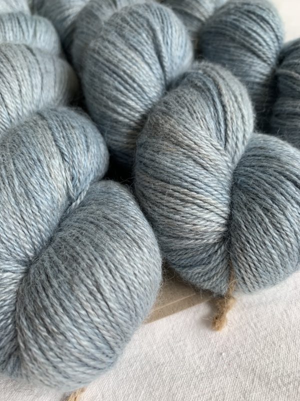 Alpaca - Silke - Cashmere | indigo #07 - Billede 3