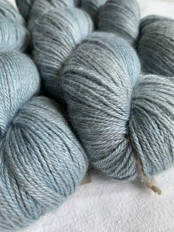 Alpaca - Silke - Cashmere | indigo #10 - Billede 2