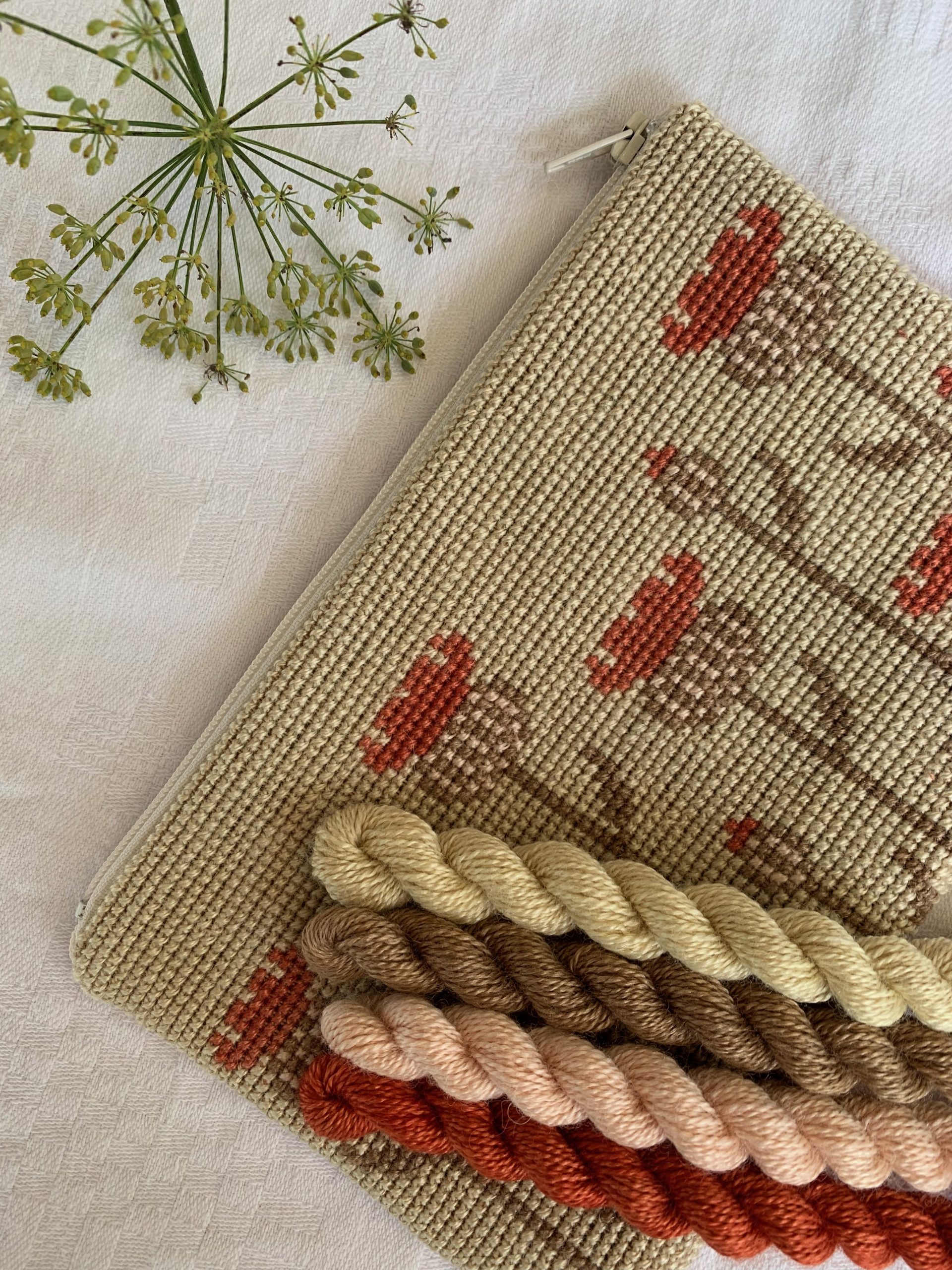 Tidsler Clutch - Broderi kit (Kopier)