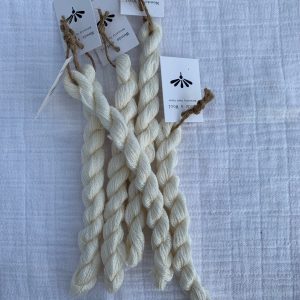 Broderigarn | Natur hvid